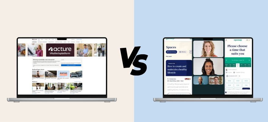 Blog | Actue vs Openup